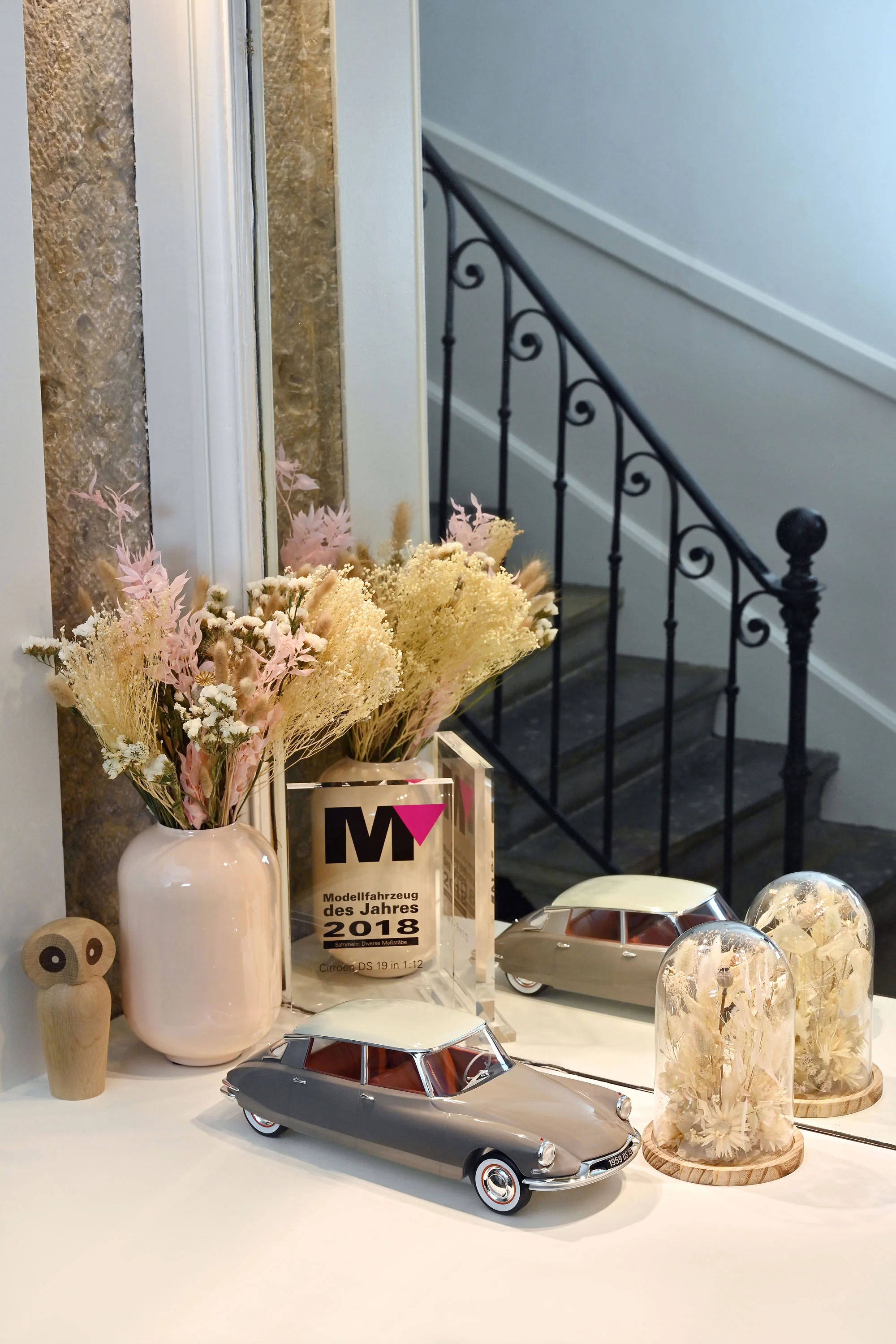 Citroën DS 19 1959 Marron&Blanc Carrare 1/12 - Image 3